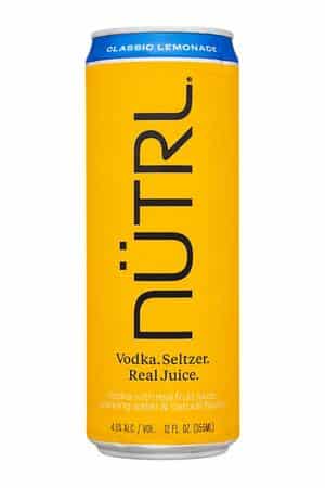 NUTRL: Nutrl-12oz-2022-VodkaSeltzJuice-ClassicLemonande