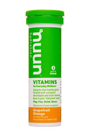 Nuun Hydration: Nuun-10Tab-2021-Vitamins-GrapeOrange-Front