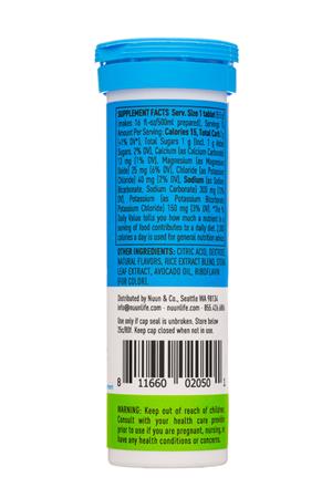 Nuun Hydration: Nuun-10Tab-2021-Sport-lemonLime-facts