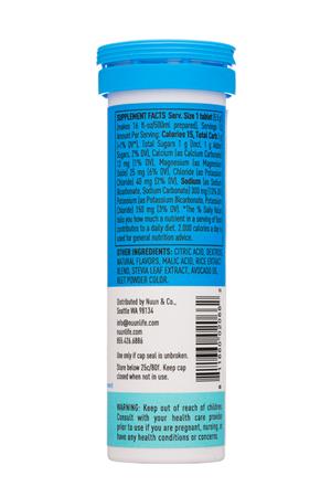 Nuun Hydration: Nuun-10Tab-2021-Sport-Tropical-Facts