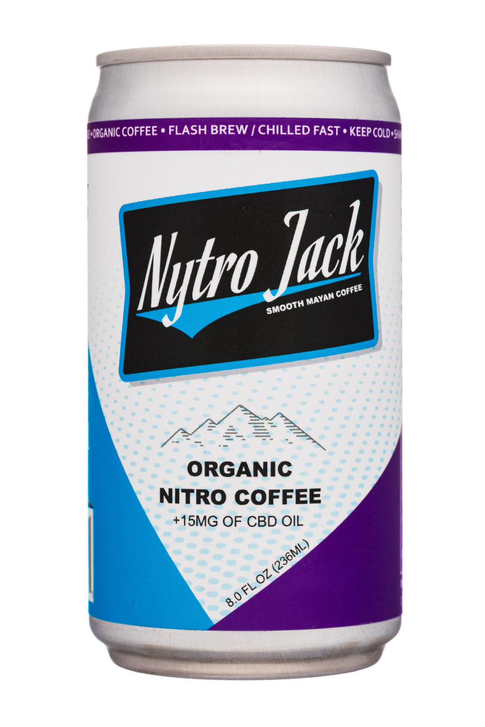 Organic Nitro Coffee + 15mg CBD Oil