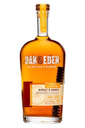 Oak & Eden: OakAndEden-750ml-2022-WheatHoney-HoneySoakedOak