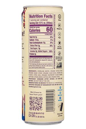 Oca: Oca-12oz-2021-PBEnergy-BerryAcai-Facts