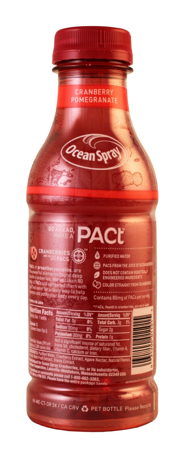 Ocean Spray PACt: OceanSpray PactPom Facts