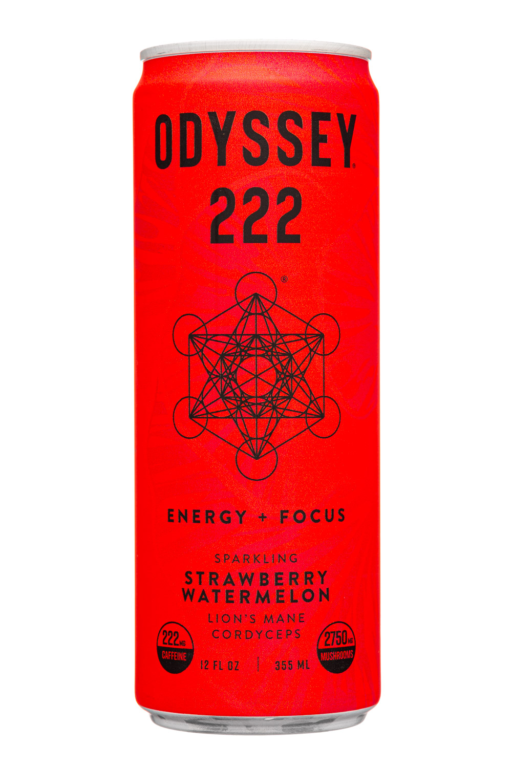 222 Energy + Focus: Strawberry Watermelon