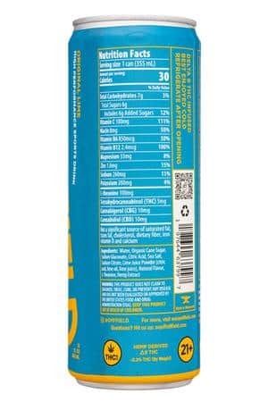 Offfield: Offline-12oz-2023-THCSportsDrink-OriginalLime-Facts