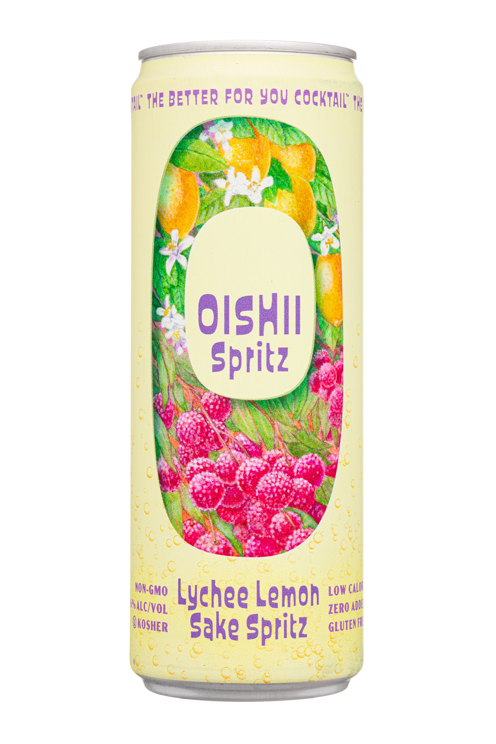 Lychee Lemon Sake Spritz