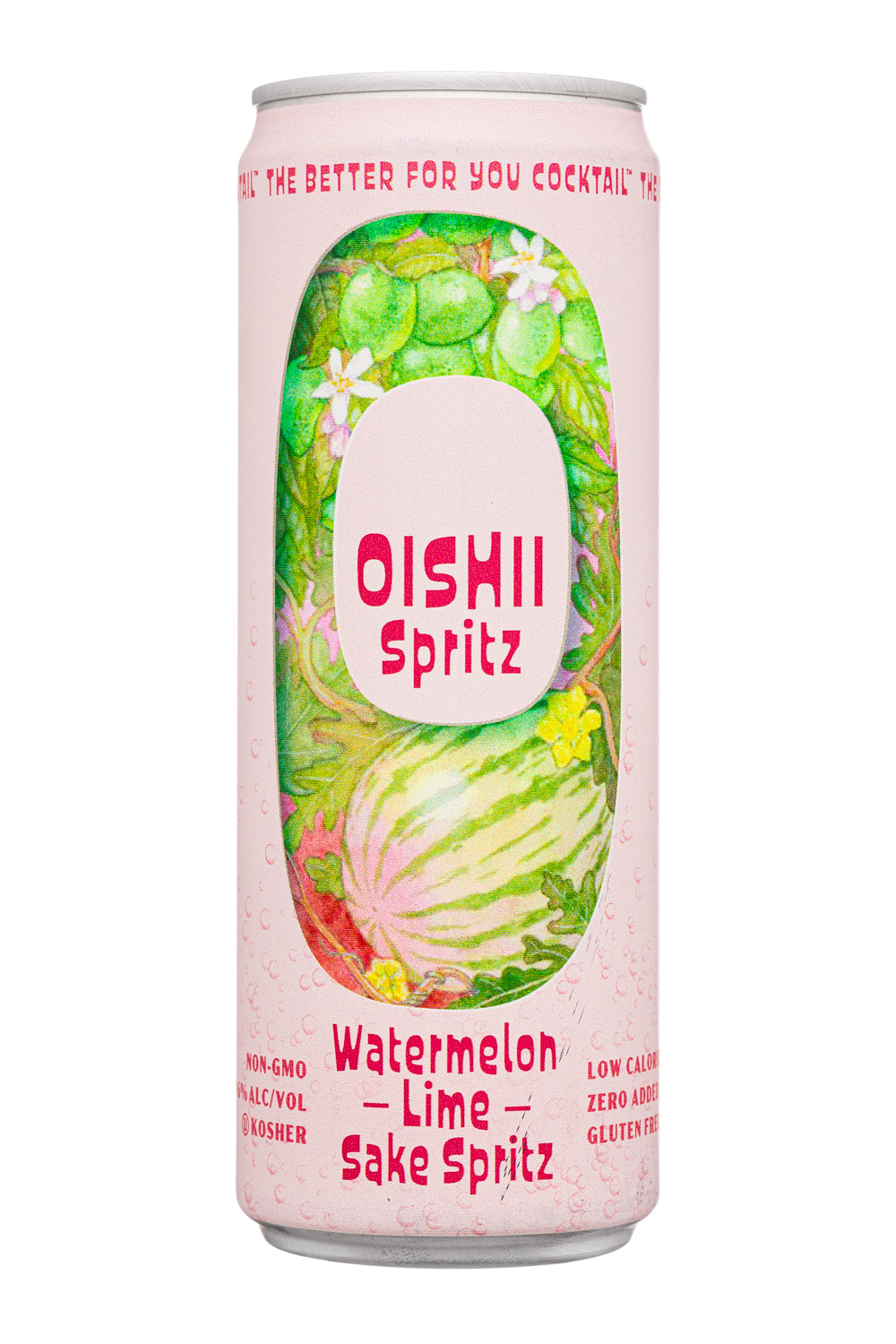 Watermelon Lime Sake Spritz