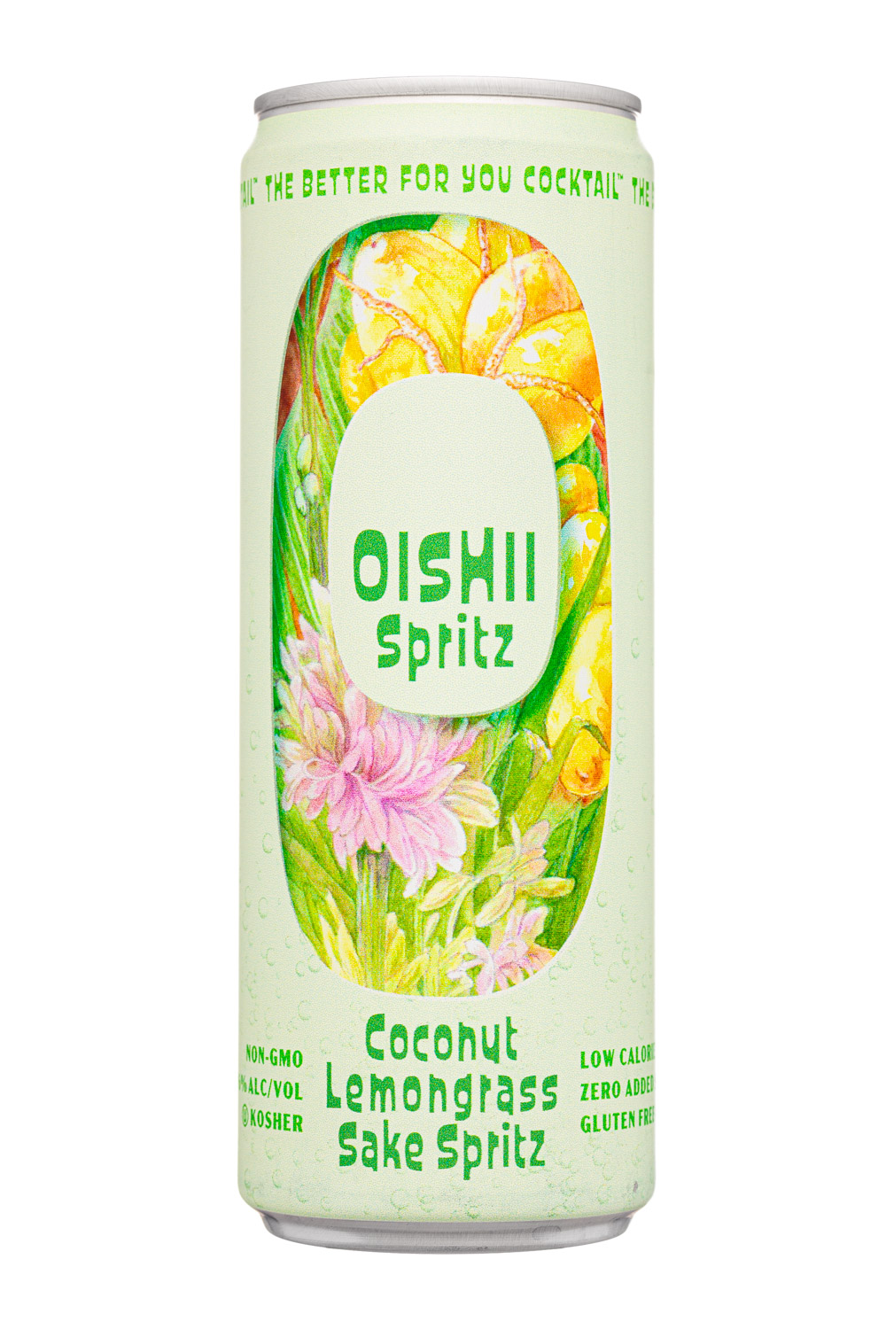 Coconut Lemongrass Sake Spritz
