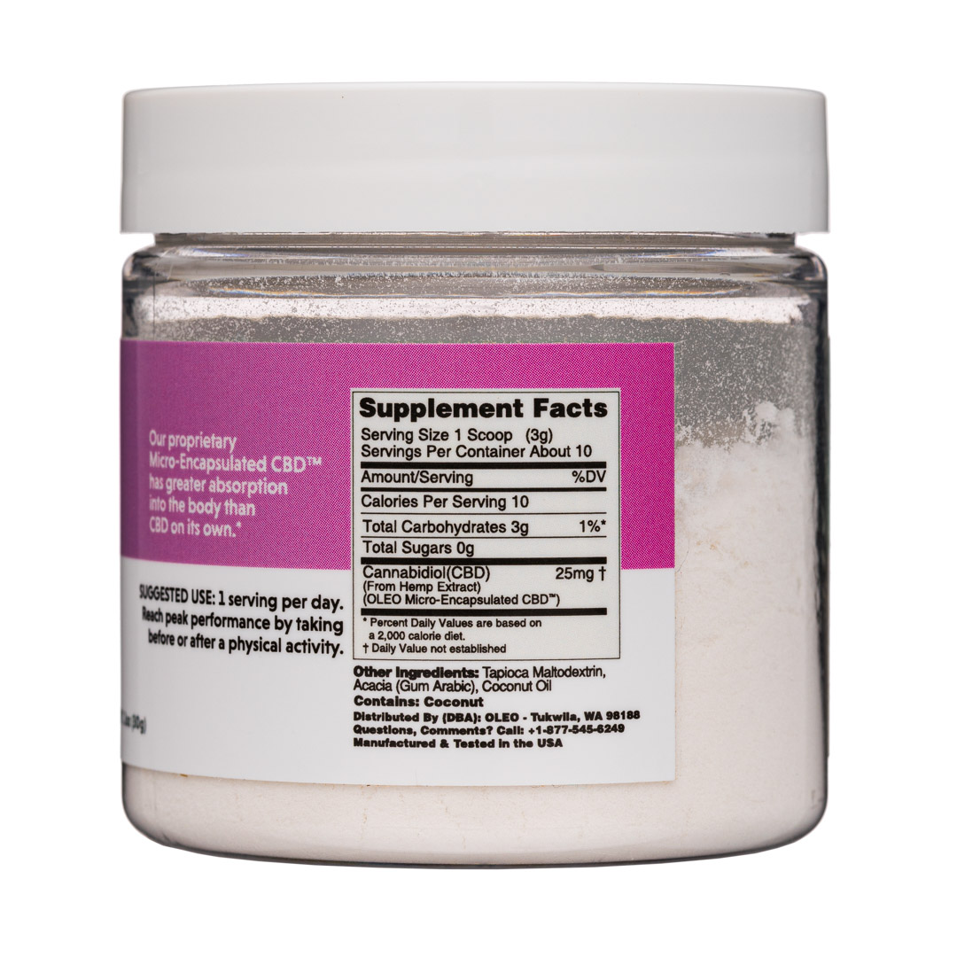 OLEO: Oleo-1oz-CBDAdditive-Original-Flavorless-Facts