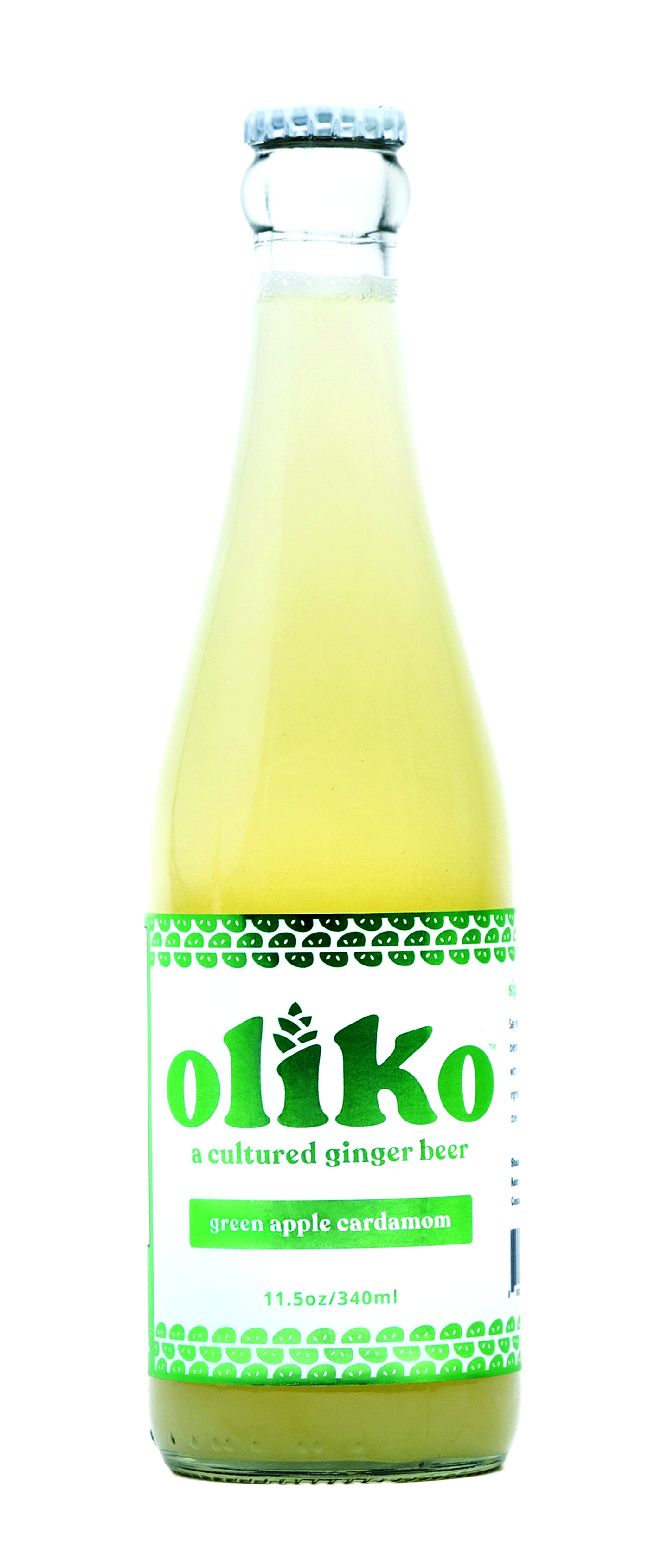 OliKo Ginger Beer: Photo of Green Apple Cardamom Ginger Beer - OliKo Ginger Beer (uploaded by company)