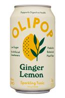 Olipop : Olipop-12oz-SparklingTonic-GingerLemon-Front