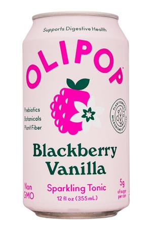 Olipop : Olipop-12oz-2020-SparkleTonic-BlackberryVanilla-Front