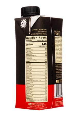 ON Amino Energy: OptimumNutrition-11oz-2022-GoldStandard-Choc-Facts