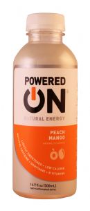 ON Beverages: PoweredON PeachMango Front