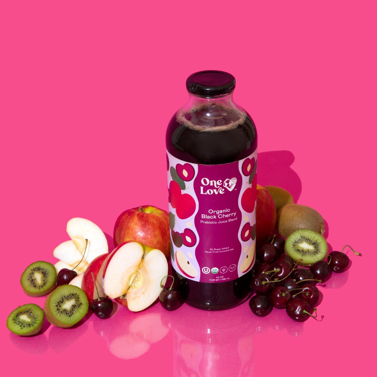 One Love Organic: Photo of Organic Beet Prebiotic Juice Blend - One Love Organic (uploaded by company)