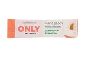 Only Hydration: OnlyHydration-12g-2024-Mix-WhitePeach-Front