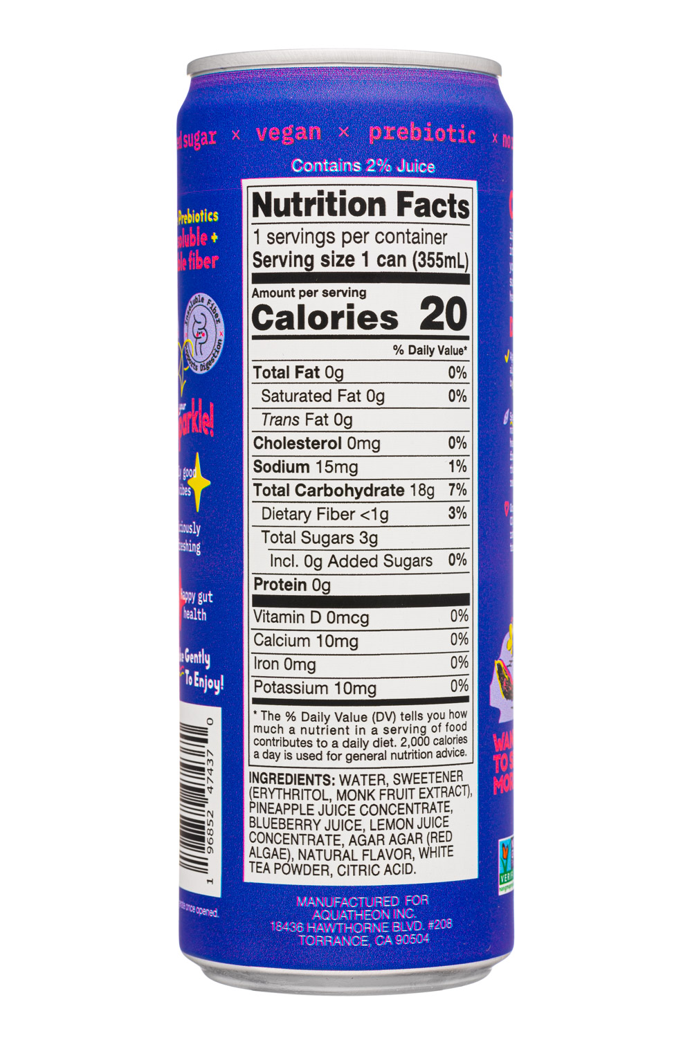 Oo Mee: OoMee-12oz-2024-Seabiotics-BluebElder-Facts