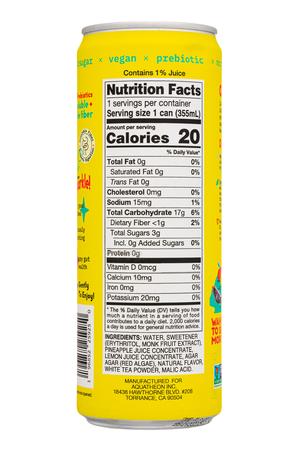 Oo Mee: OoMee-12oz-2024-Seabiotics-PeachLemon-Facts