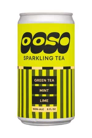 Ooso: Ooso-8oz-2024-SparklingTea-GreenTeaMintLime-Front