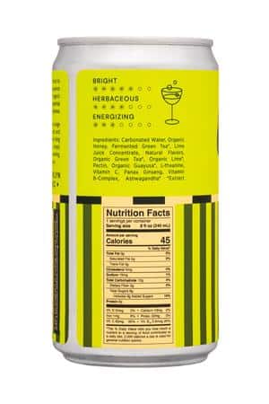 Ooso: Ooso-8oz-2024-SparklingTea-GreanTeaMintLime-Facts