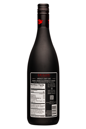 Origami Sake: OrigamiSake-750ml-2025-NA-Sake-Facts