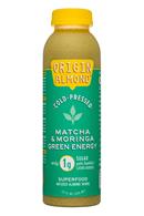 Origin Almond: OriginAlmond-12oz-CPShake-MatchaMoringaGreenEnergy-Front