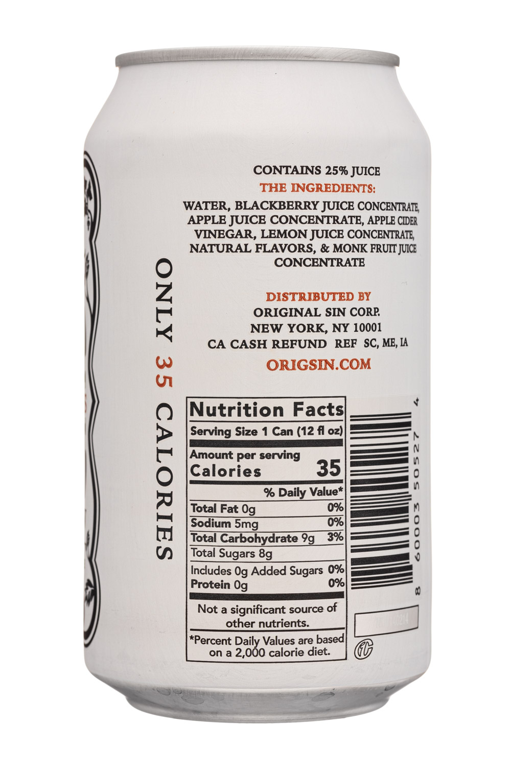 Original Sin Cider: OriginalSin-12oz-2024-Cider-WhiteWidow-Facts