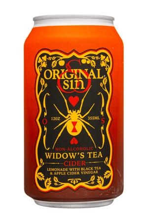 Original Sin Cider: OriginalSin-12oz-2024-Cider-WidowsTea-Front