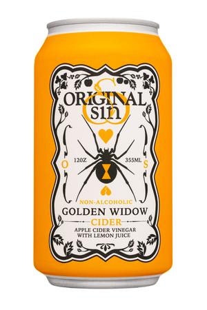 Original Sin Cider: OriginalSin-12oz-2024-Cider-GoldenWidow-Front