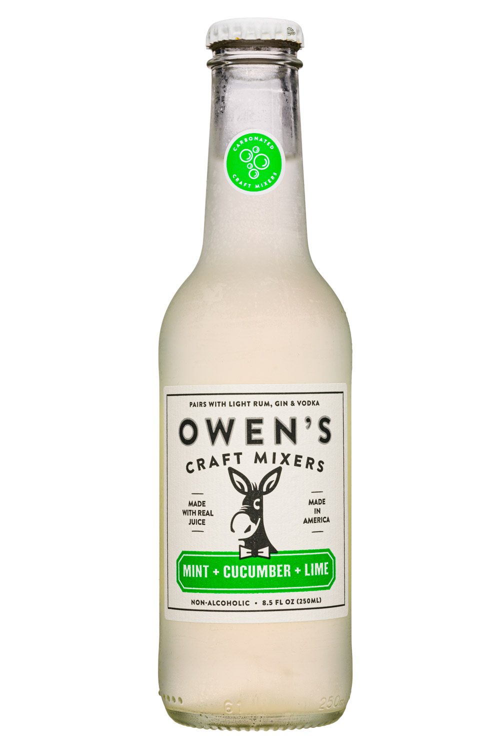Owen's Craft Mixers: Owens-9oz-CraftMixer-MintCucumberLime-Front