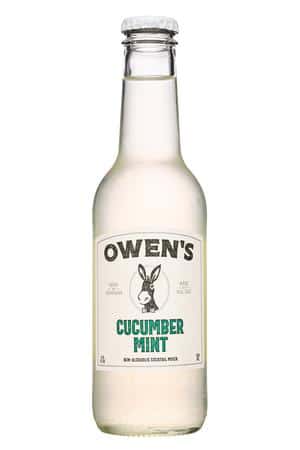 Owen's Craft Mixers: Owens-9oz-2023-NonAlcMixer-CucumberMint-Front