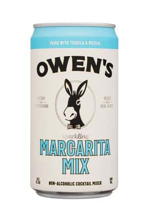 Owen's Craft Mixers: Owens-8oz-2023-NonAlcMix-Marg-Front