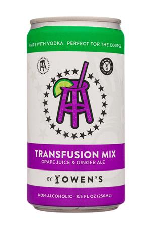 Owen's Craft Mixers: Owens-8oz-2020-TransfusionMix-GrapeGinger-Front