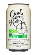Owl's Brew: OwlsBrew-Radler-12oz-WickedWatermelon