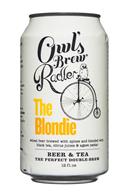 Owl's Brew: OwlsBrew-Radler-12oz-TheBlondie