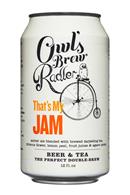 Owl's Brew: OwlsBrew-Radler-12oz-ThatsMyJam