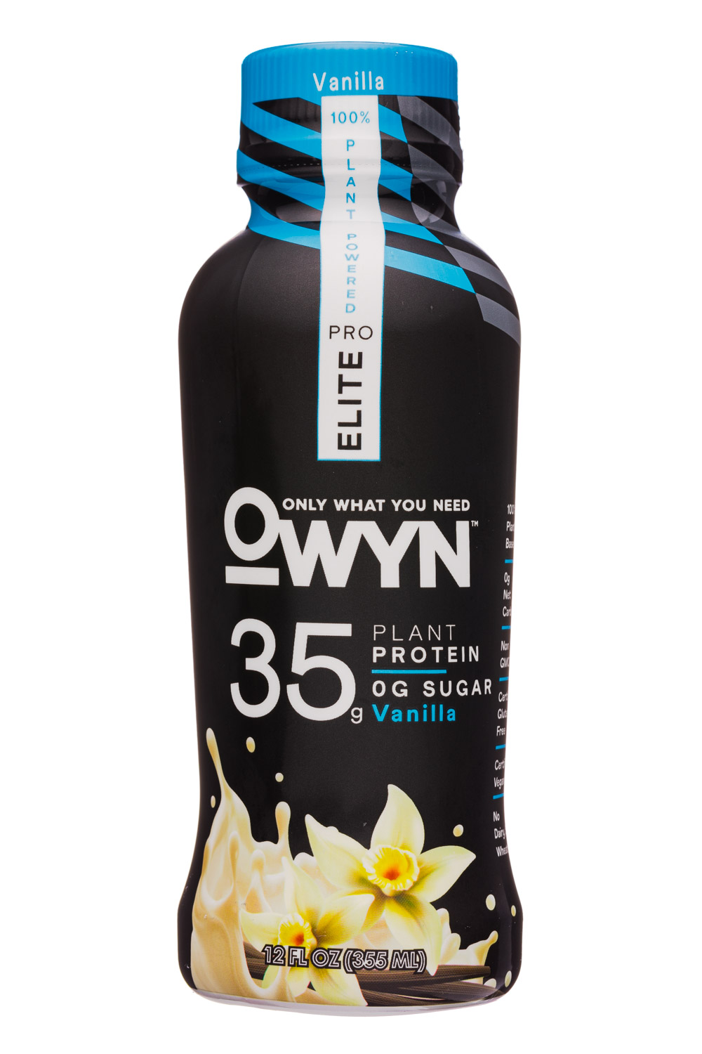 OWYN: Only What You Need: OWYN-12oz-2021-0gSugar-Vanilla-Front