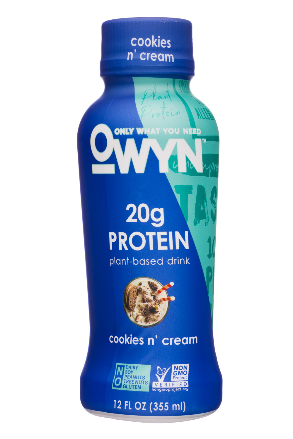 OWYN: Only What You Need: OWYN-12oz-CookiesCream-Front