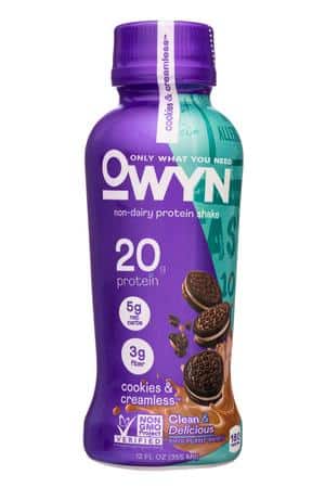 OWYN: Only What You Need: OWYN-12oz-2023-20gProtein-CookiesCreamless-Front