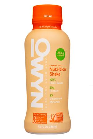 OWYN: Only What You Need: OWYN-12oz-2021-NutritionShake-Chai-Front