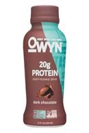 OWYN: Only What You Need: OWYN-12oz-V3-ProteinDrink-DarkChoc-Front