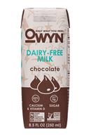 OWYN: Only What You Need: OWYN-9oz-DairyFreeMilk-Choc-Front