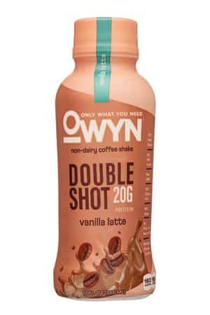 OWYN: Only What You Need: OWYN-12oz-2023-DoubleShot-VanillaLatte-Front