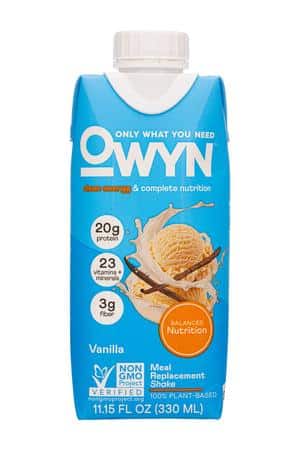 OWYN: Only What You Need: Owyn-11oz-2024-MealReplacementShake-Vanilla-Front