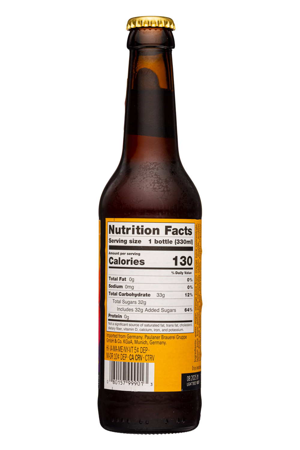 Paulaner: Paulaner-11oz-2025-Soda-Sunset-Facts