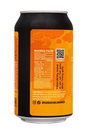 Pause Sparkling Water: Pause-12oz-2024-THCSparkling-Tropicool-Facts