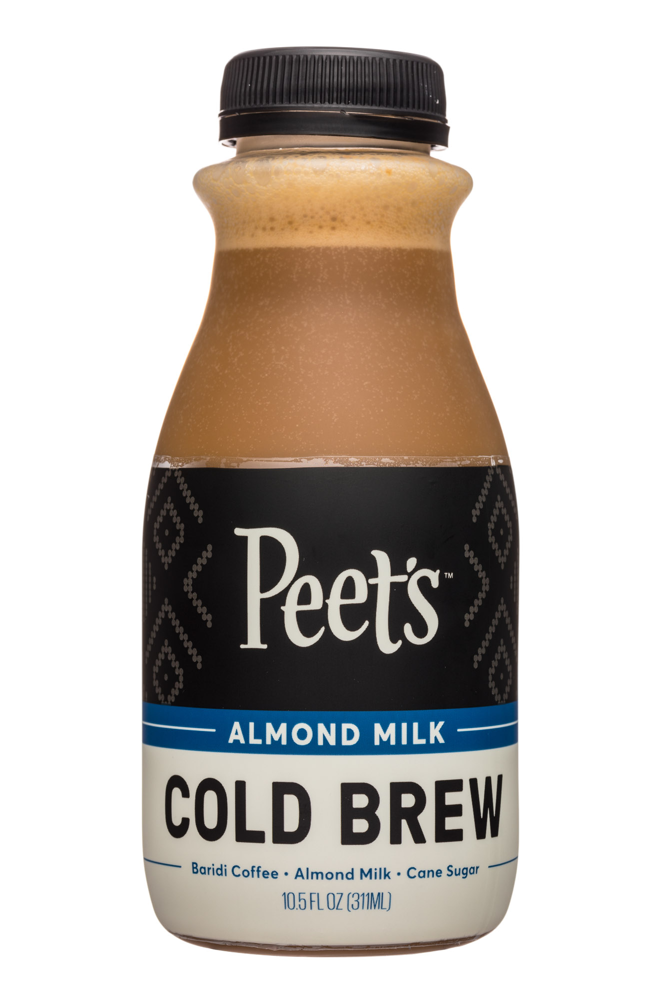 Peet's Coffee: Peets-10oz-ColdBrew2-AlmondMilk-Front