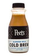 Peet's Coffee: Peets-ColdBrew-10oz-AlmondMilk-Front