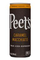 Peet's Coffee: Peets-8oz-IcedEspresso-CaramelMacchiato-Front